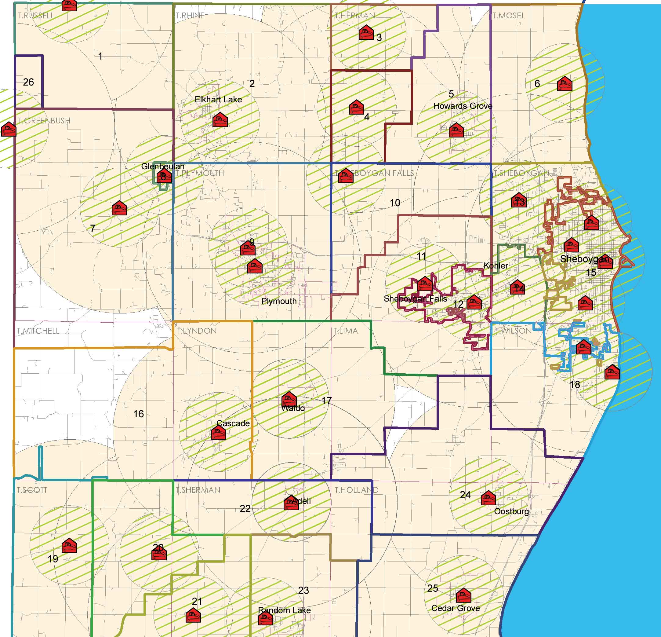 Sheboygan County Fire Departments