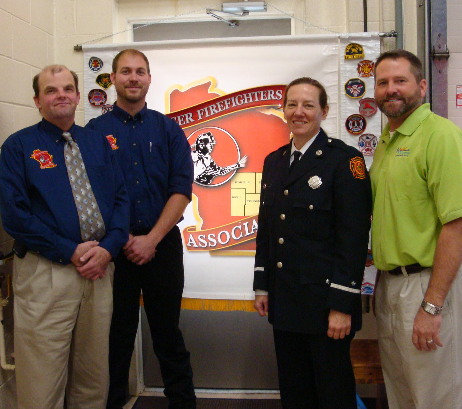 Badger Firefighter's Association 2012 Officers